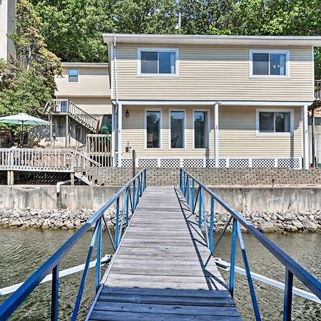 On-The-Water Retreat With Dock Pet Friendly! Villa Lake Ozark Dış mekan fotoğraf