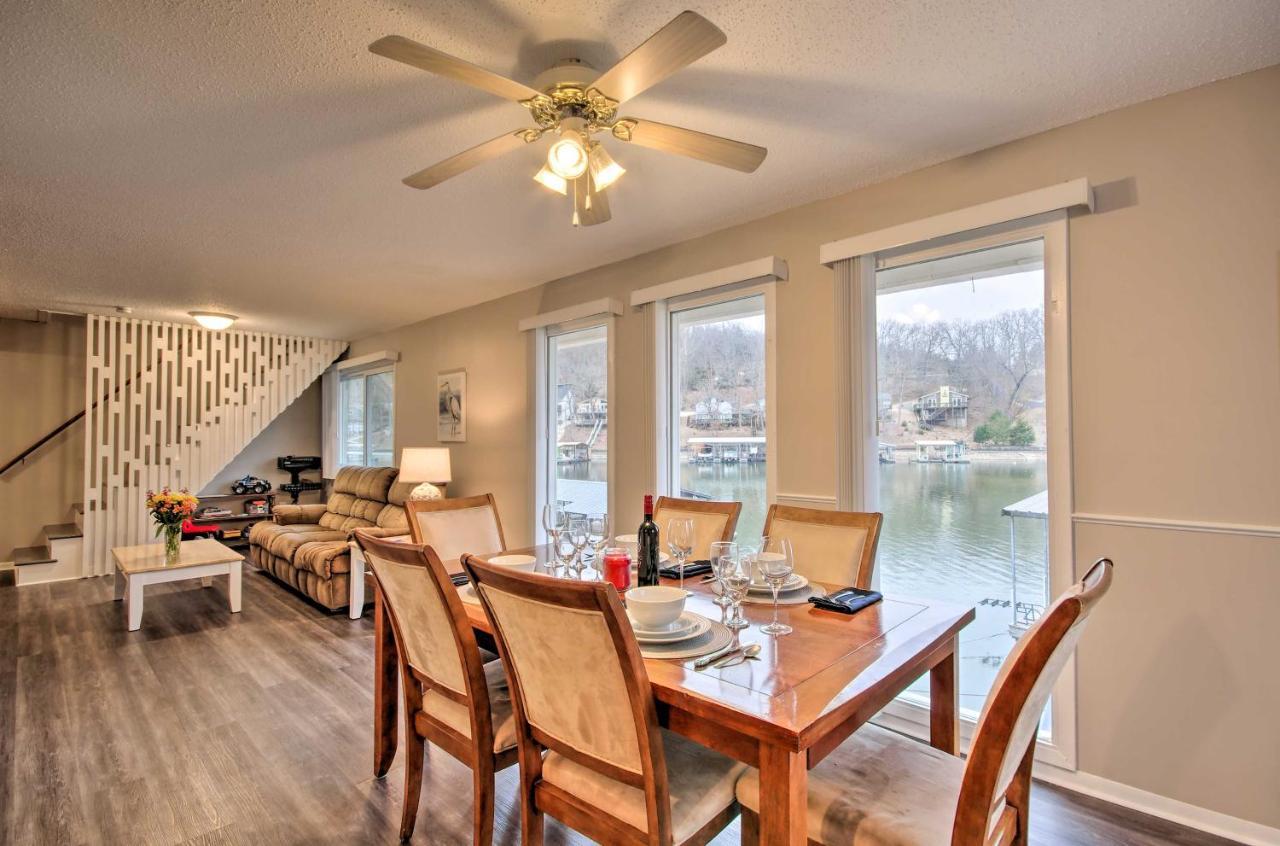 On-The-Water Retreat With Dock Pet Friendly! Villa Lake Ozark Dış mekan fotoğraf